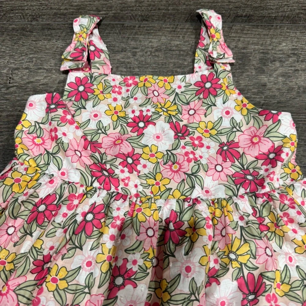 Cynthia Rowley girls size 7 floral summer dress‎